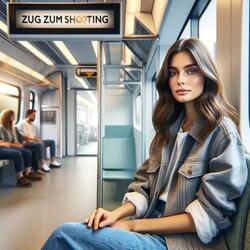 Zug zum Shooting