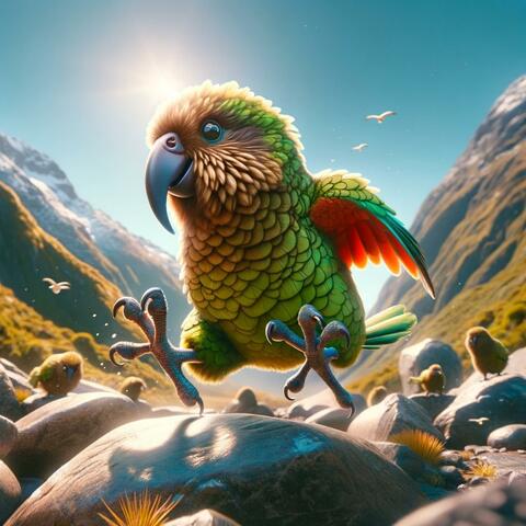 El Kea (Nestor notabilis) Canción para Niños [Educacional]