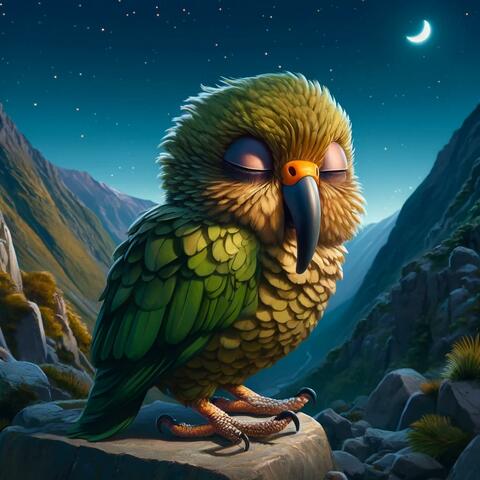 Sleepy Kea Lullaby (Nestor notabilis)