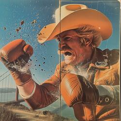 I Am Going To Fight The Golden Gate Bridge In San Francisco, California