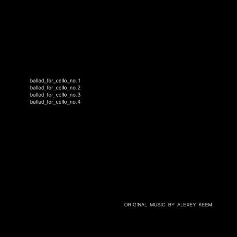 Ballads For Cello