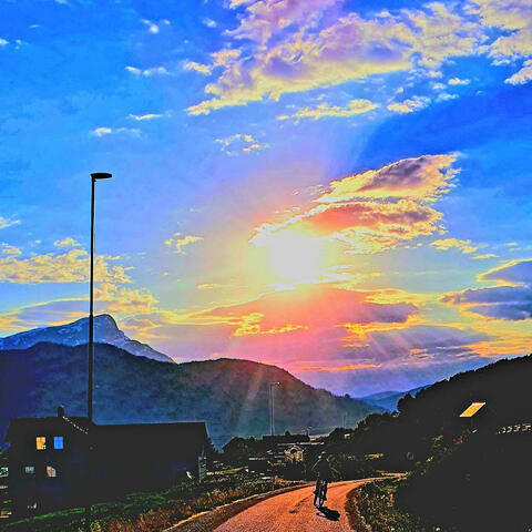 Baklengs på ein sykkel