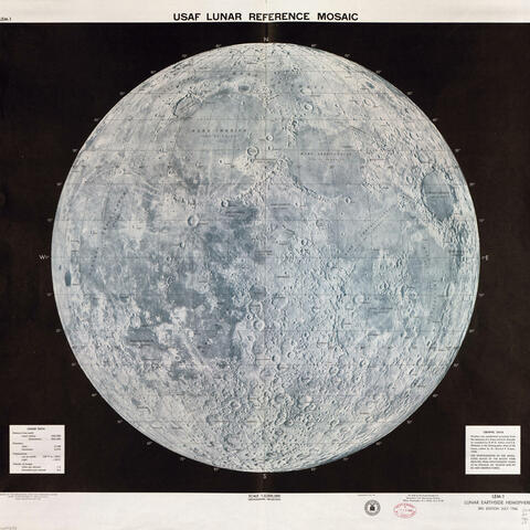 Map of the Moon