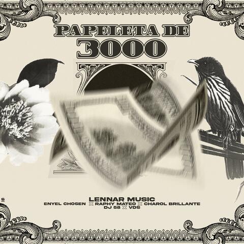 PAPELETA DE 3000