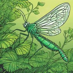 Journey of a lacewing