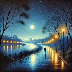 The Glow of Distant Lights