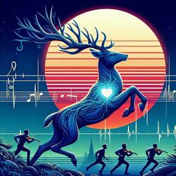 Heartbeat of the running deer
