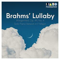 Brahms' Lullaby (Cradle Song)