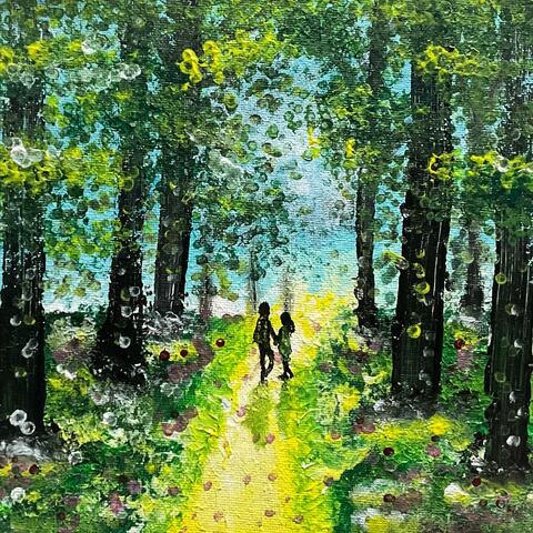 My Sun-dappled Forest