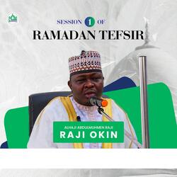 Session 1 Ramadan Tefsir