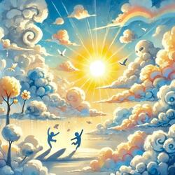 A Morning Dance With the Clouds