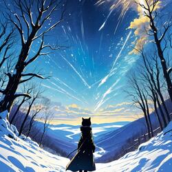 In The Snow Of The Catskills