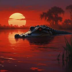Whispers of the Alligator - Mystical Drum Beats and Deep Meditation Ambient Alligator Sounds
