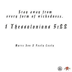1 Thessalonians 5:22