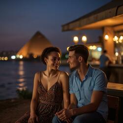 Jane and I Meet by the Nile