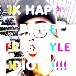 1K HAPPY PRIDE FREESTYLE IDIOT
