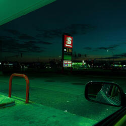 gas station