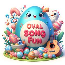Oval Song Fun! Learning Shapes for Kids (Catchy Music)