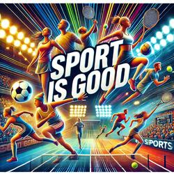 Sport is good for you and me