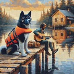 Me and my dog