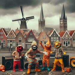 Poep op de muur