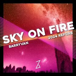 Sky on fire