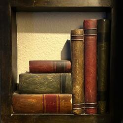 corner of the bookshelf loving