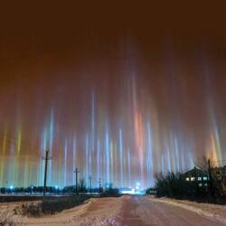 Guided by the lights