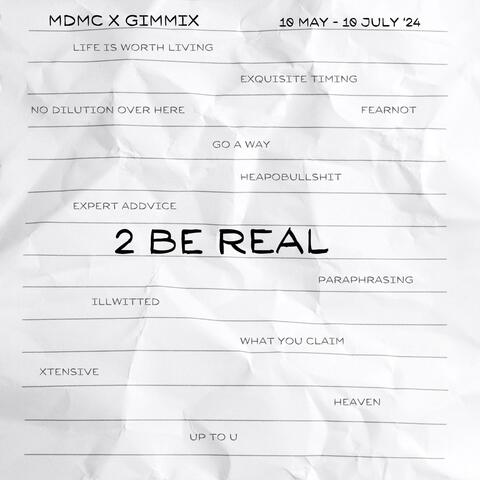 2 Be REAL