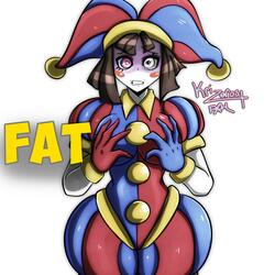 I'm Pomni & My Butt Is Fat!