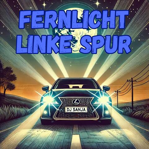 Fernlicht, linke Spur