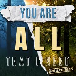 You Are All I Need (No Excuses)
