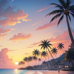 Palm Trees Slowed and Reverbed