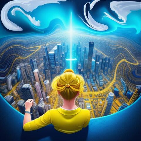 Giallo in un mondo blu