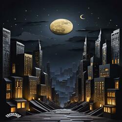 FLOATING BELOW THE MOON