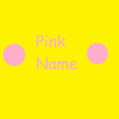 Pink Name