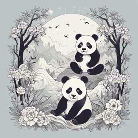 판다패밀리 Panda family