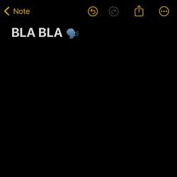 BLA BLA