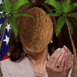 YOU THINK YOU JUST FELL OUT OF A COCONUT TREE?