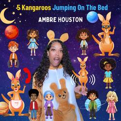 5 Kangaroos Jumping On The Bed