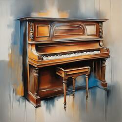Piano Painting