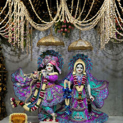 Nama Om Vishnu Padaya Krishna Presthaya Bhutale
