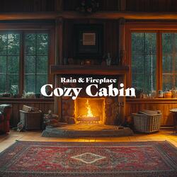 Cozy Cabin Ambience (Rain and Fireplace Sounds)