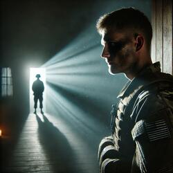 Warrior of light metal