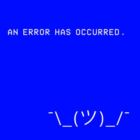 An Error Has Occurred
