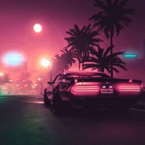 Miami City Night Drive