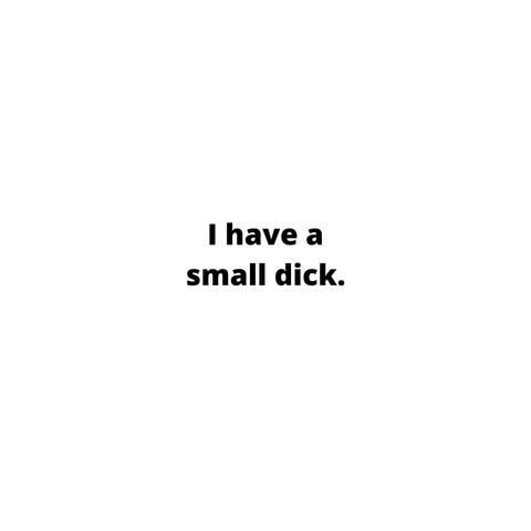 Small Dick Freestyle