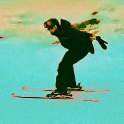 Skiing Down The Hill