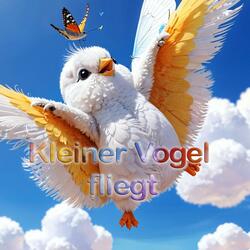 Kleiner Vogel fliegt