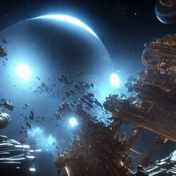 Interstellar Collision